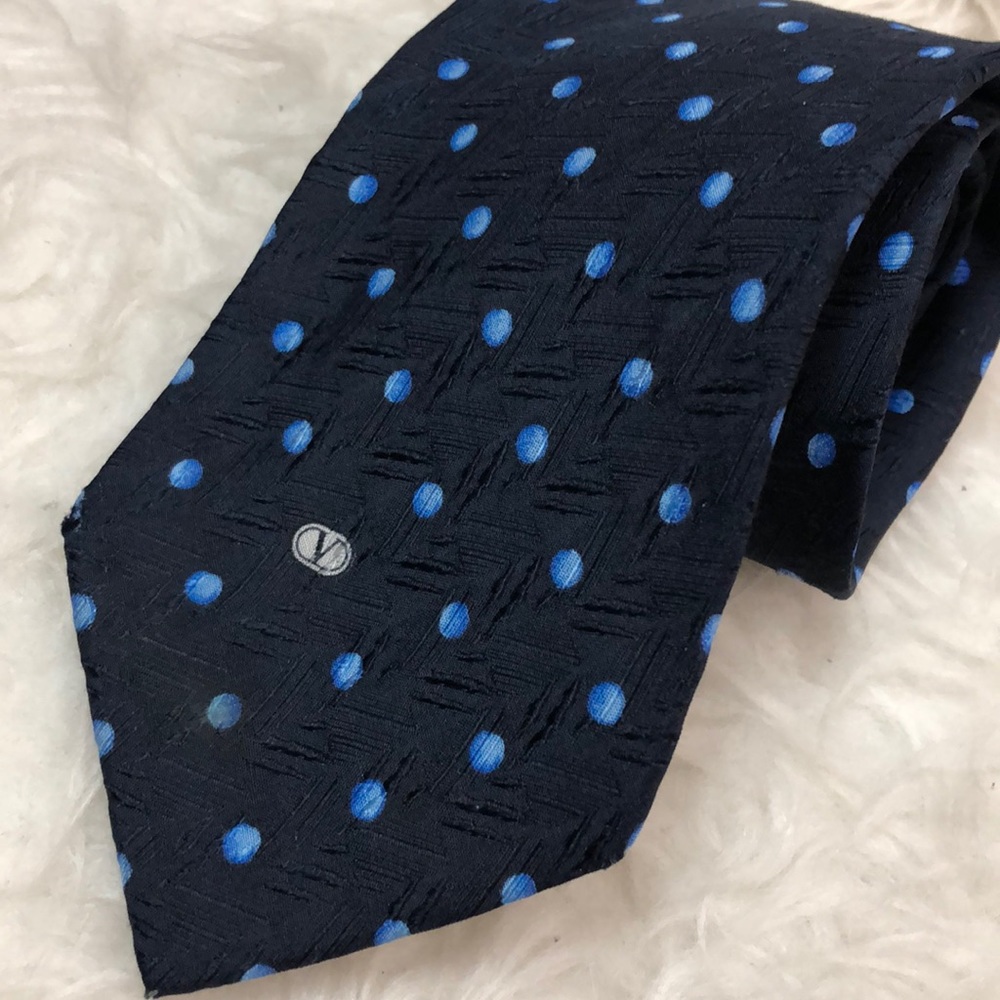 🆕 Valentino Italy Silk Tie - Picture 3 of 9